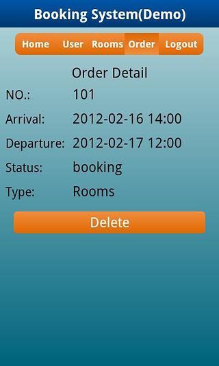 Booking System Demo截图4