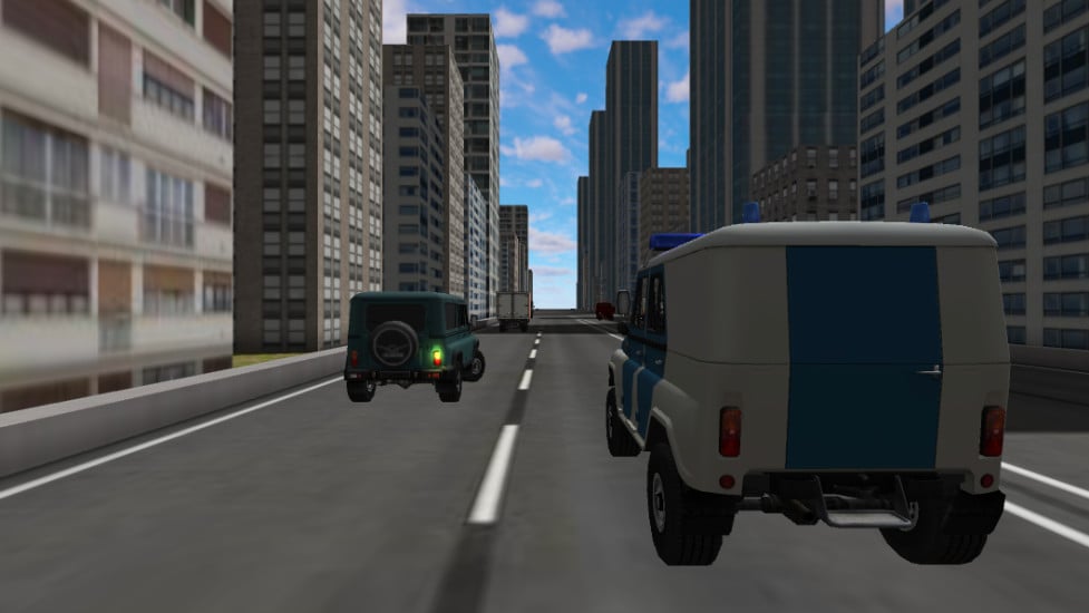 UAZ Police Traffic Pursuit 3D截图2