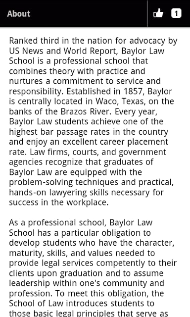 Baylor Law School截图5