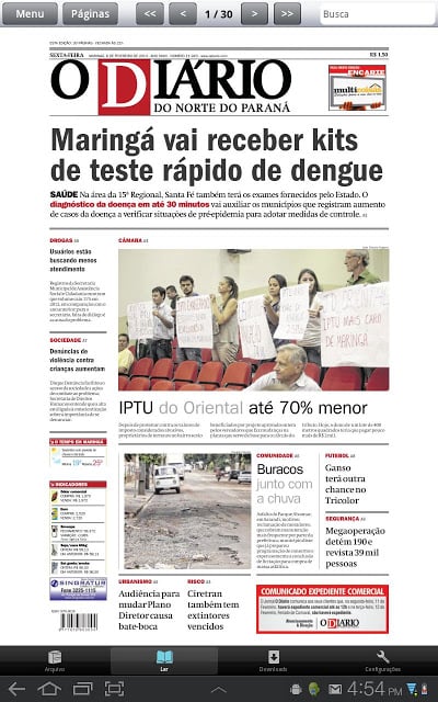 Jornal O Di&aacute;rio截图1