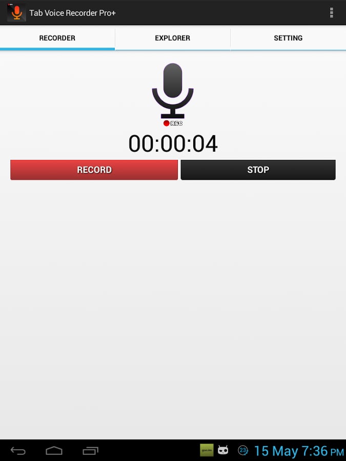 Tab Voice Recorder Pro+截图5