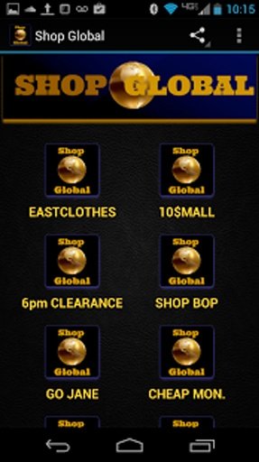 SHOP GLOBAL截图1