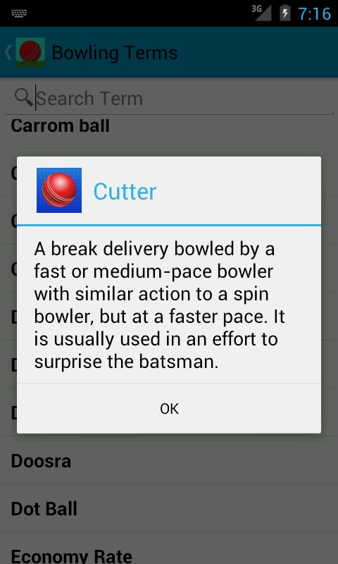 Cricket Dictionary截图5