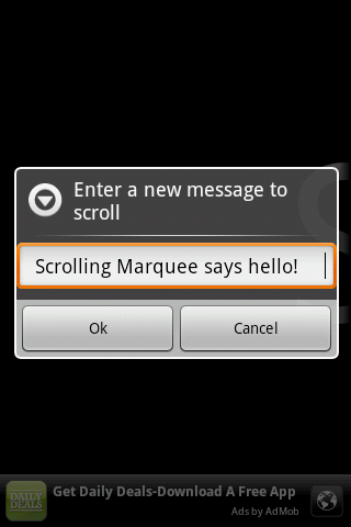 Scrolling Marquee截图1