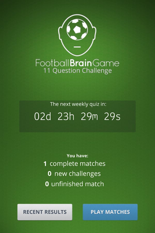 Football Brain Game截图2