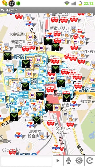 Wi-Fiナビ　WiFiスポット地図検索截图3