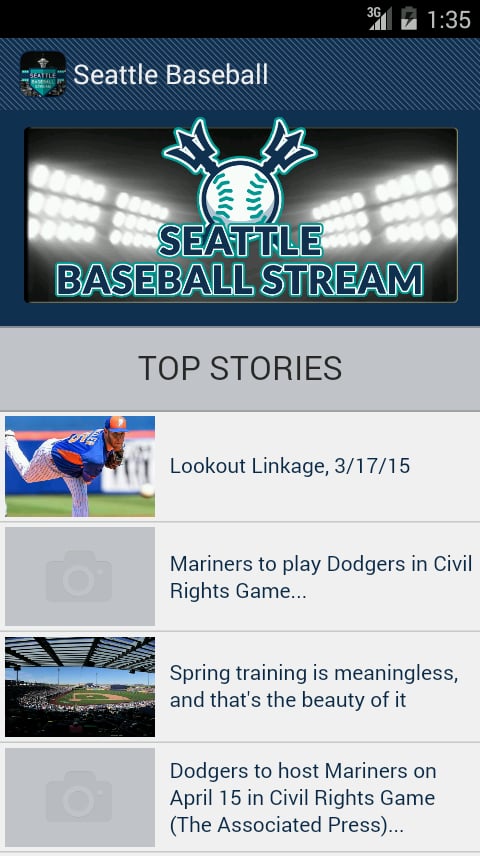 Seattle Baseball STREAM截图2