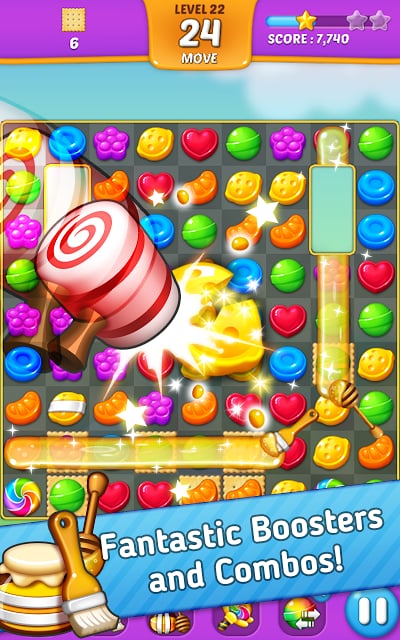 Lollipop: Sweet Taste Match3截图5