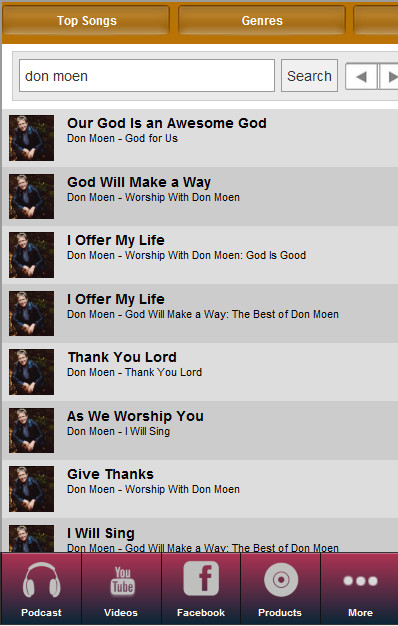 Don Moen Fan Pro截图2