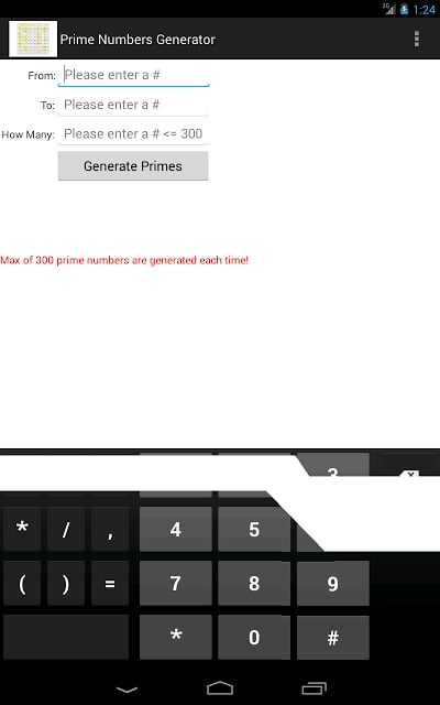 Prime Numbers Generator截图4