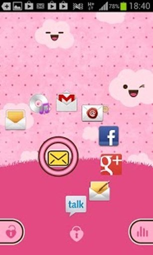 Active - Kawaii Clouds Theme截图2