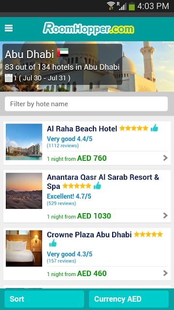 RoomHopper.com Hotel Booking截图4