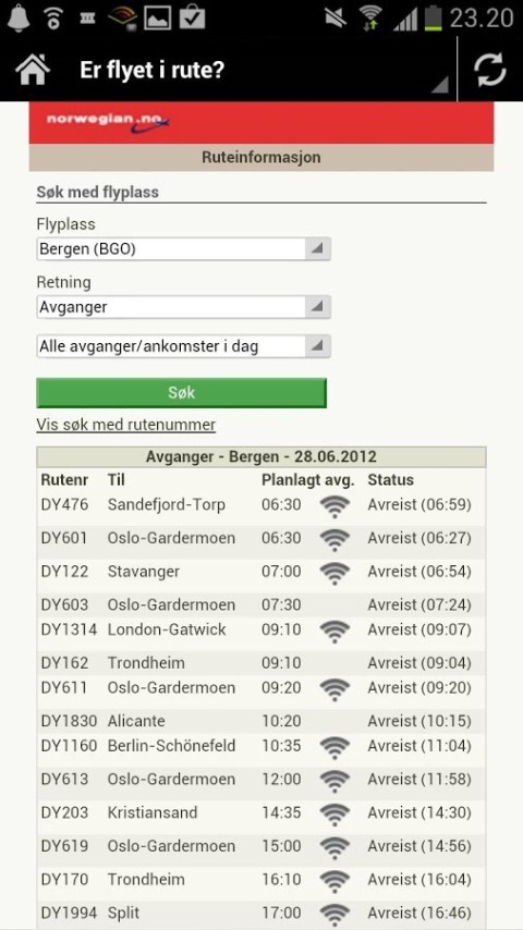 Snarvei til Norwegian截图5