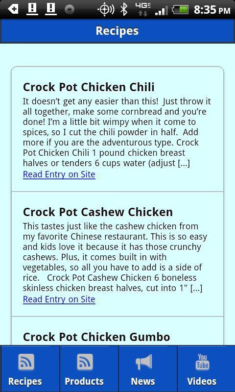 Slow Cooker Chicken Recipes Extreme截图2