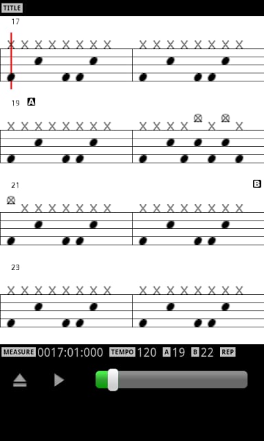 MIDI Drum Score Player截图1