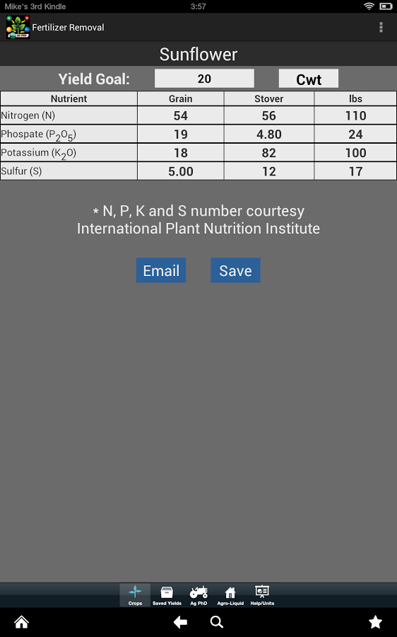 Fertilizer Removal By Crop截图4