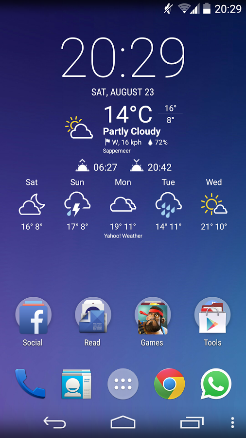 Chronus: Yahoo Weather i...截图1