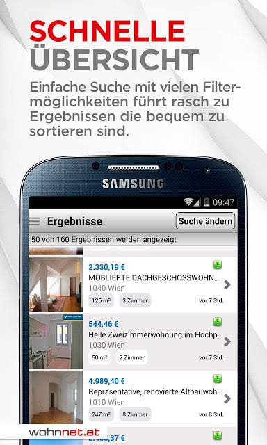 Immobilien Suche wohnnet.at截图5