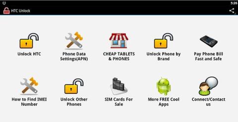 HTC Unlock截图1