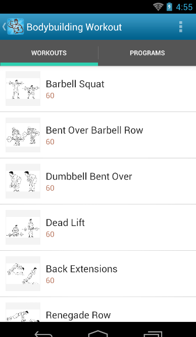 Bodybuilding Workouts Programs截图6