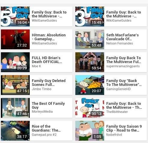 Family Guy Cartoon Tube Video截图1