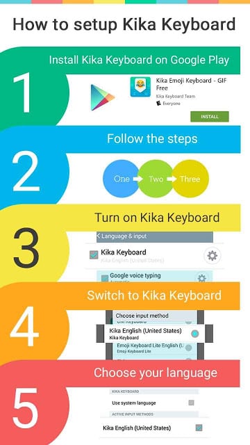 Tie Dye Themefor Kika Keyboard截图3