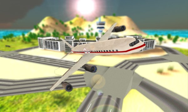 Flight Simulator: Fly Plane 2截图1