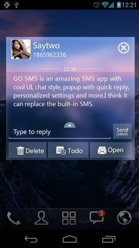 GO SMS PRO ZOBTHEME THEME截图4