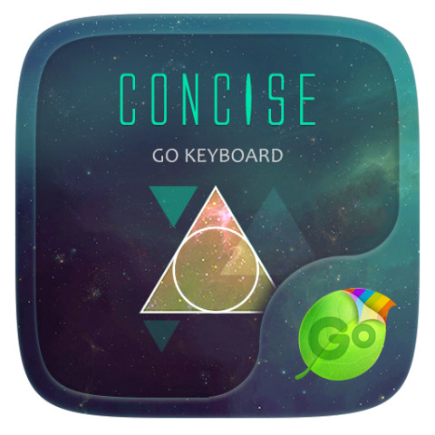 Concise GO Keyboard Theme截图1