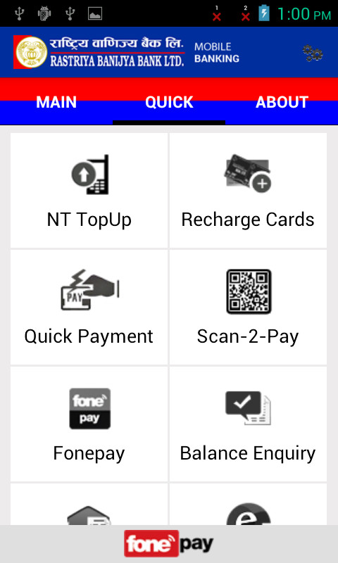 Rastriya Banijya Mobile Banking截图1