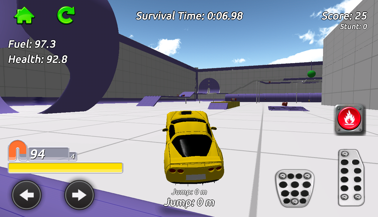 Stunt Muscle Car Simulator截图2