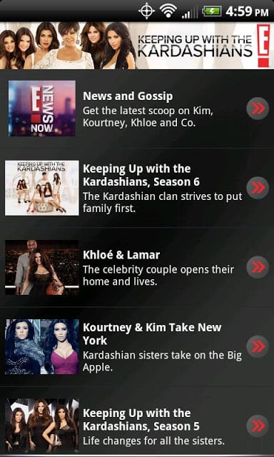 Keeping Up w/ Kardashians Intl截图1