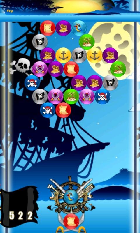 Pirates Bubble Shooter截图6