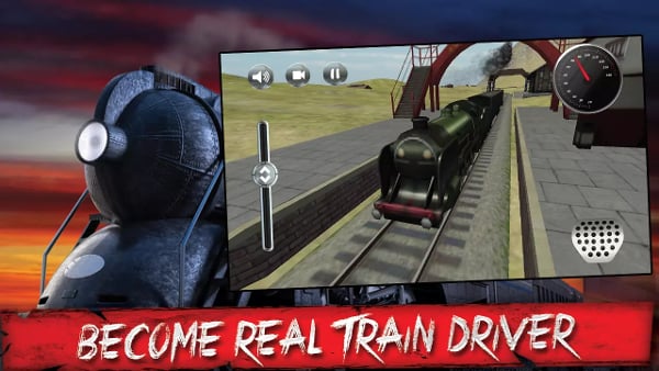 Steam Train Simulator 3D截图4