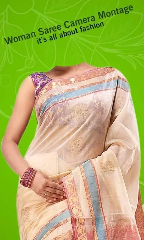 Woman Saree Camera Monta...截图6