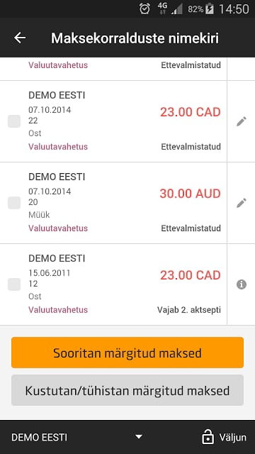 Swedbank Eestis截图4