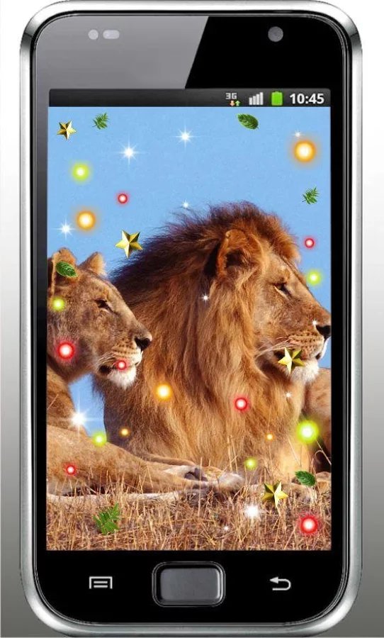 Lion Savanna Wild HD LWP截图2