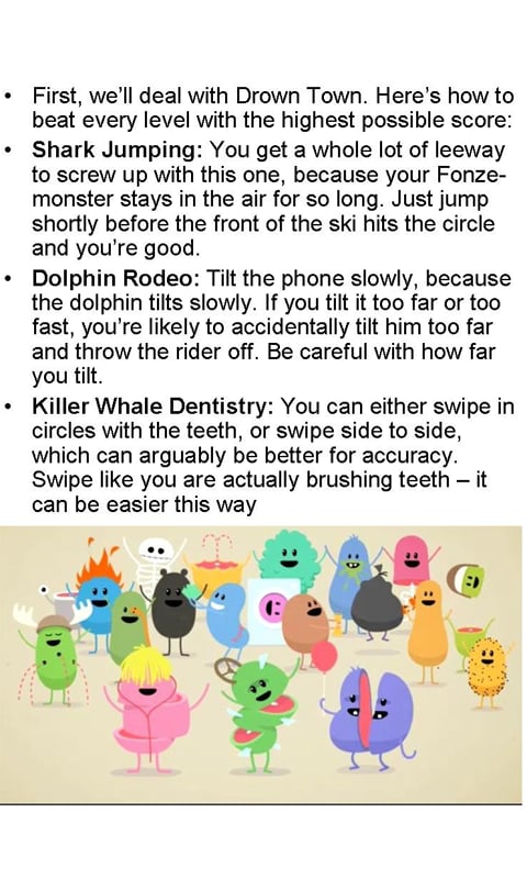 Guide For Dumb Ways to D...截图2