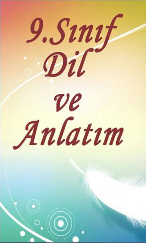 Dil ve Anlatım 9. Sınıf截图1