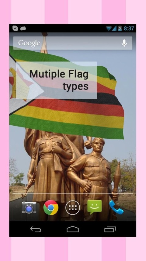 3d Zimbabwe Flag截图1