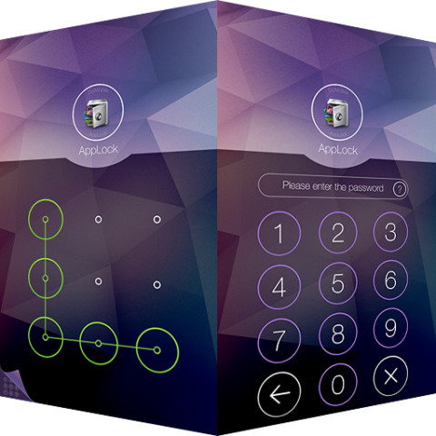 AppLock Theme Cube截图1