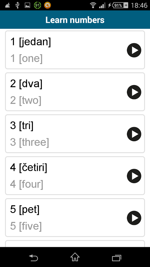 Learn Bosnian - 50 languages截图11