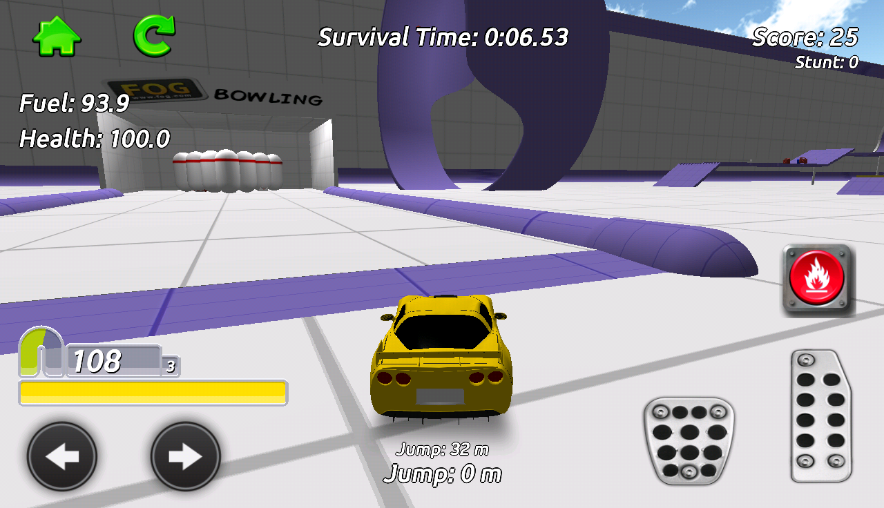 Stunt Muscle Car Simulator截图1