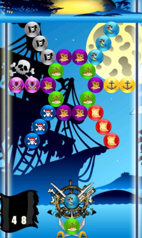 Pirates Bubble Shooter截图7