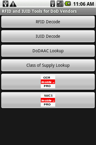 RFID and IUID Tools for DoD Vendors截图1