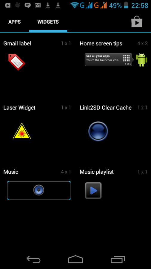 Runbo Laser Widget截图2