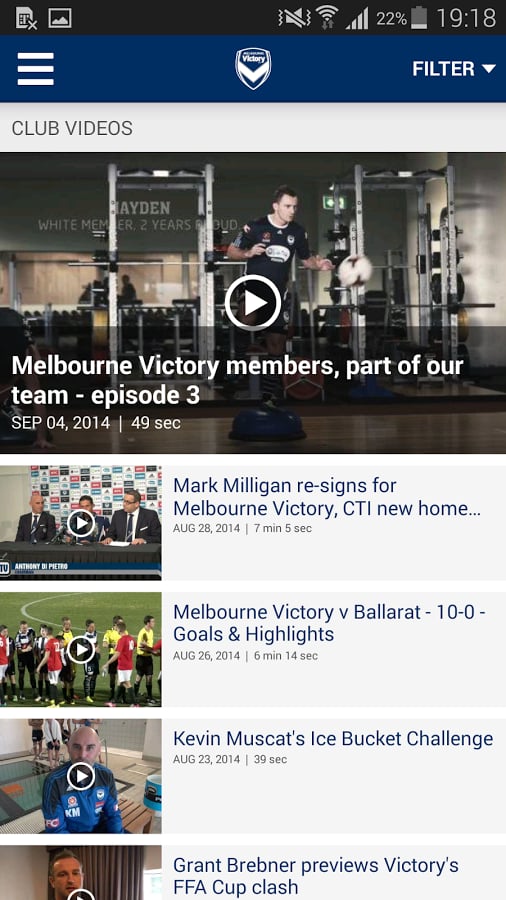 Melbourne Victory Offici...截图4