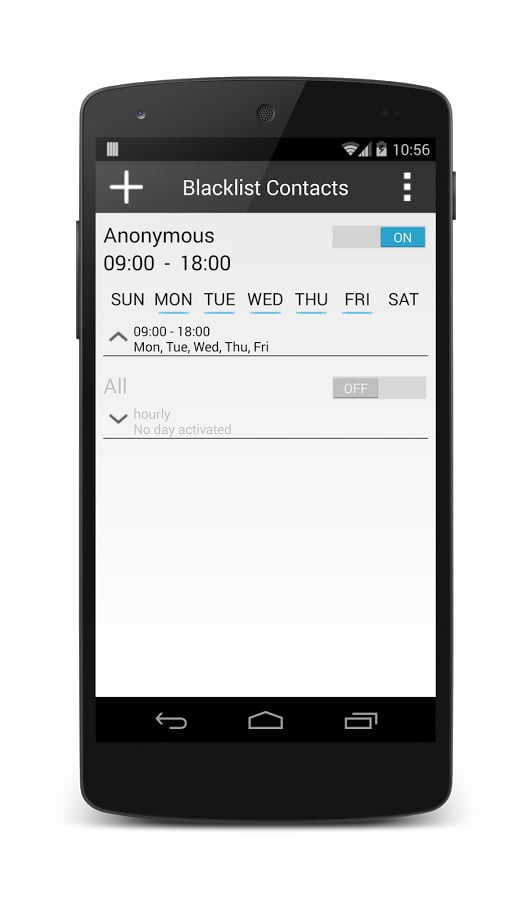 Blacklist Contacts截图5