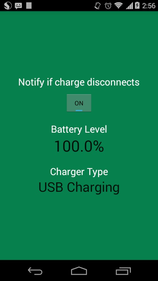 Charger Disconnect Notif...截图1