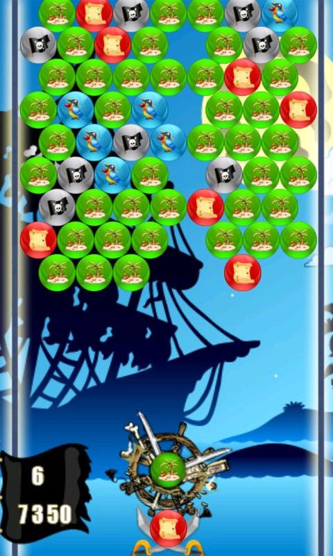 Pirates Bubble Shooter截图5